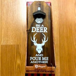 Decorative bottle opener